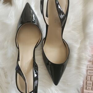 Marc Fisher Black Patent Leather Heels